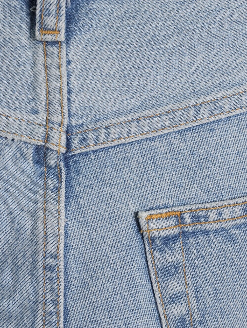 AGOLDE 80s Tapered Baggy Light Wash Raw Hem Denim Size 26W 28L - Picture 3 of 12